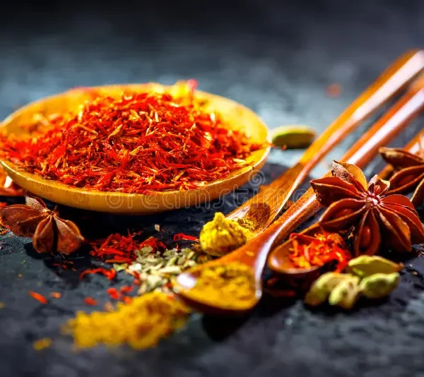saffron-various-indian-spices-black-stone-table-spice-herbs-slate-background-saffron-various-indian-spices-black-121361163